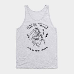 Blue Öyster Cult - Some Enchanted Evening // Skull Coffee Classic Design Fan Art 80s Tank Top